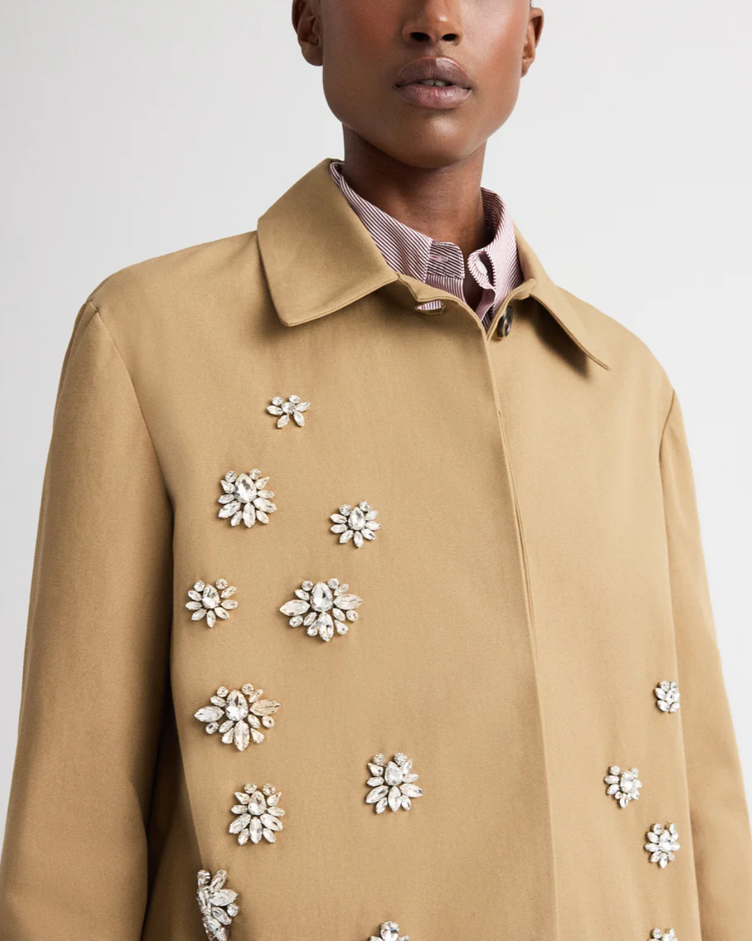 Edinburgh W/ Crystals | British Khaki