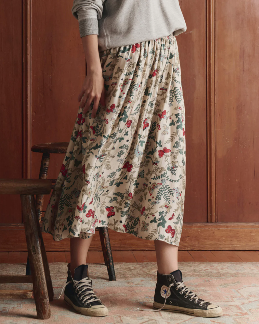 The Canary Skirt | Floating Butterfly