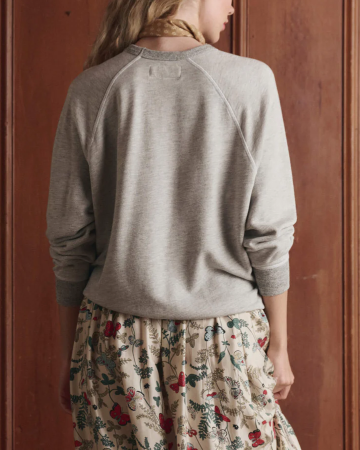 The College Sweatshirt W/Rider Graphic | Soft Heather