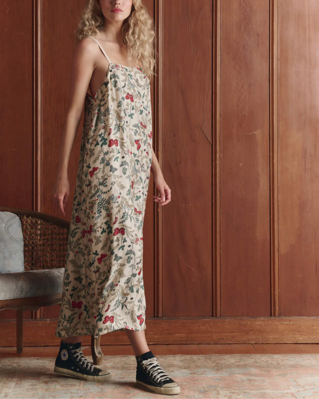 The Sundrift Slip Dress | Floating Butterfly