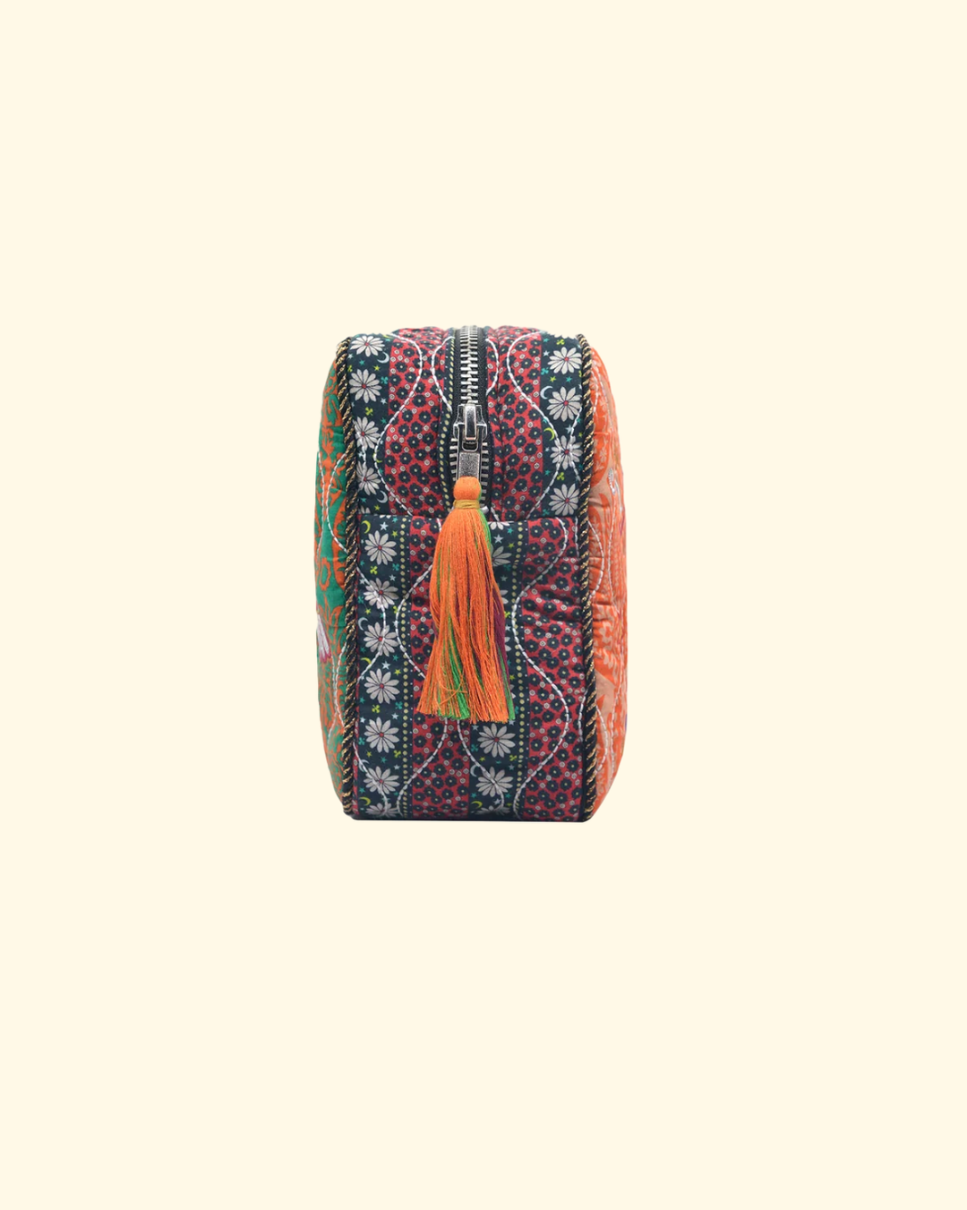 Aura Big Pouch | Green/Orange