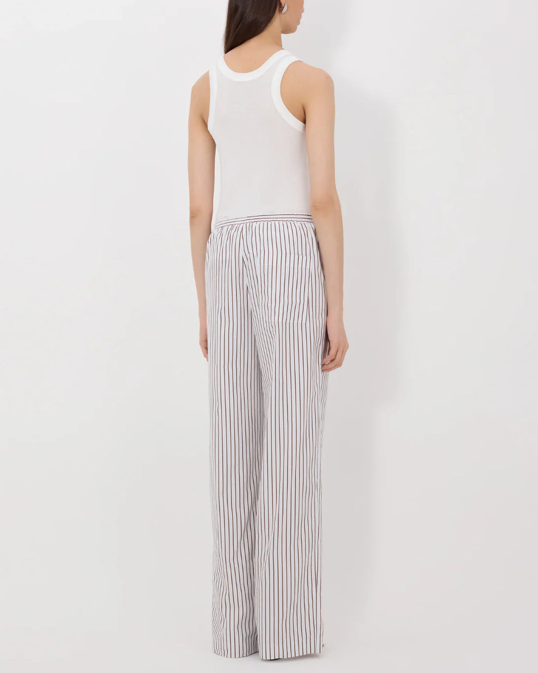 Limba LDS Fitted Tank Top | White