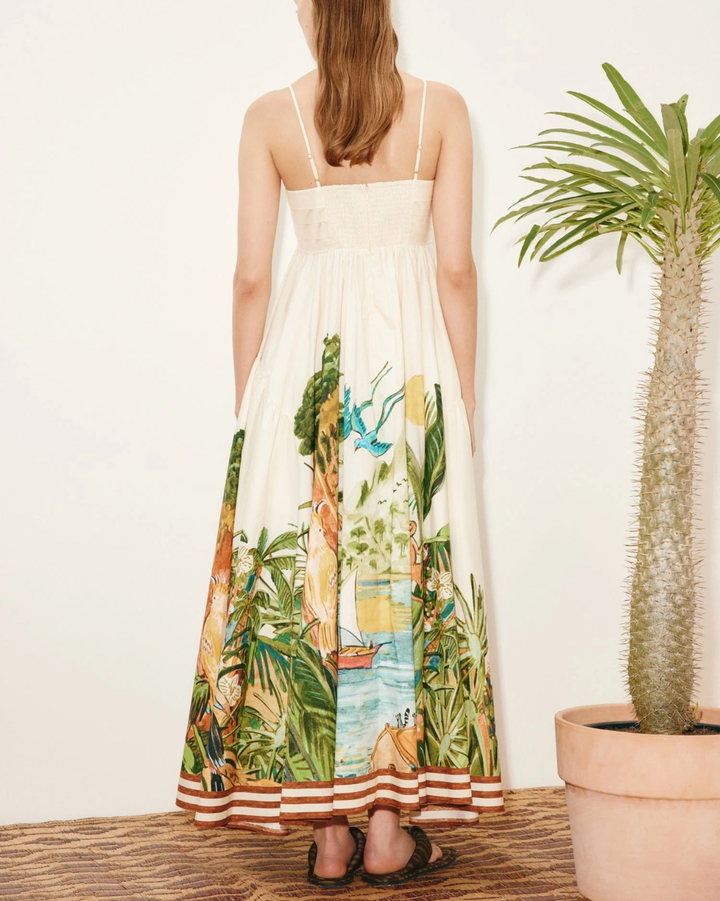 Toucan Tango Midi Dress | Multi