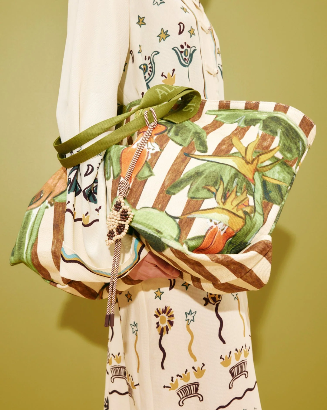 Toucan Tango Canvas Beach Tote | Multi