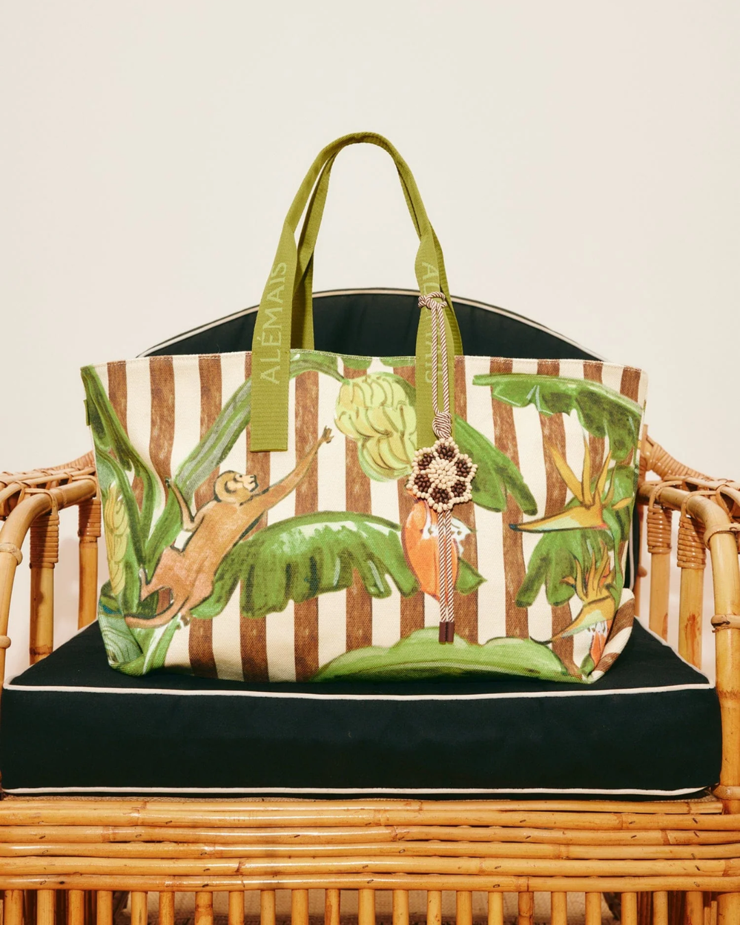 Toucan Tango Canvas Beach Tote | Multi
