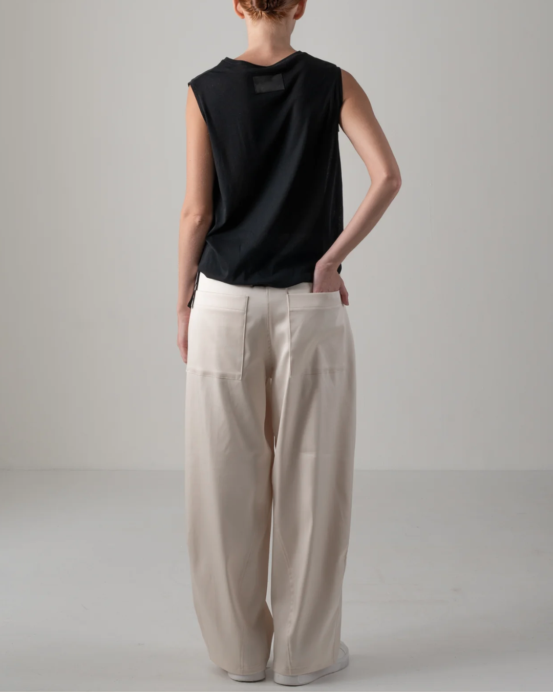 Nelly Sleeveless Top | Black