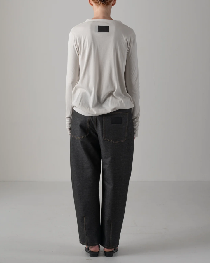 Nadine Raglan Cardigan | Ice Grey