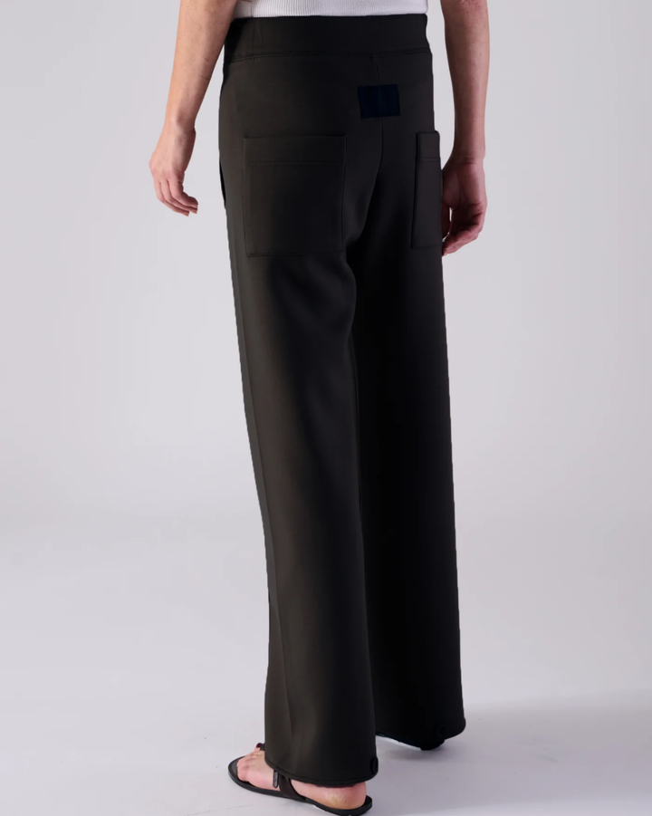 Galaxy Semi Wide Trousers | Black