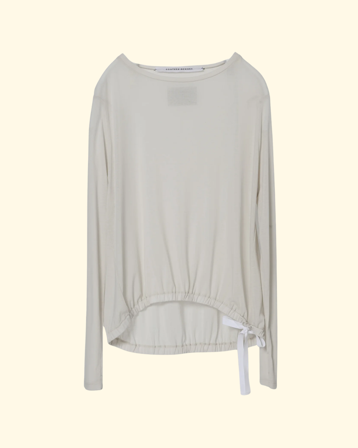 Nika L/S Top | Ice Grey