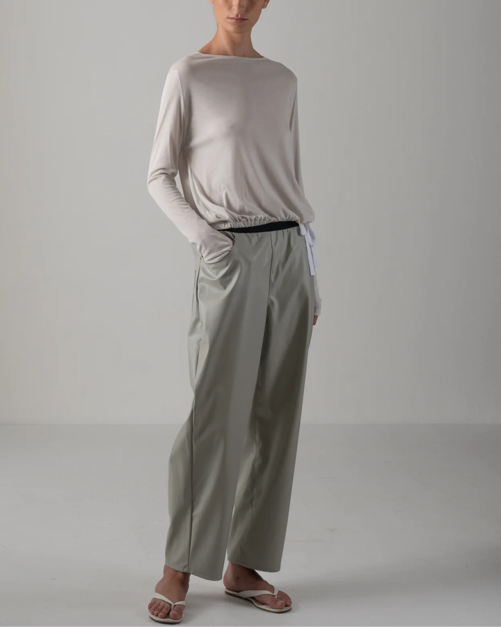 Nika L/S Top | Ice Grey