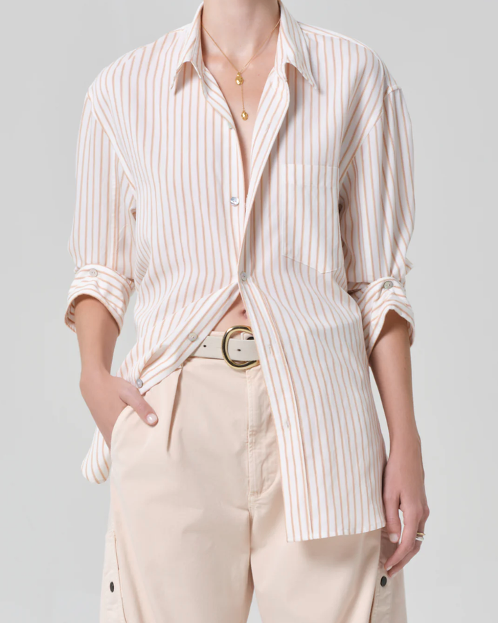 Kayla Shirt | Sherbet Stripe