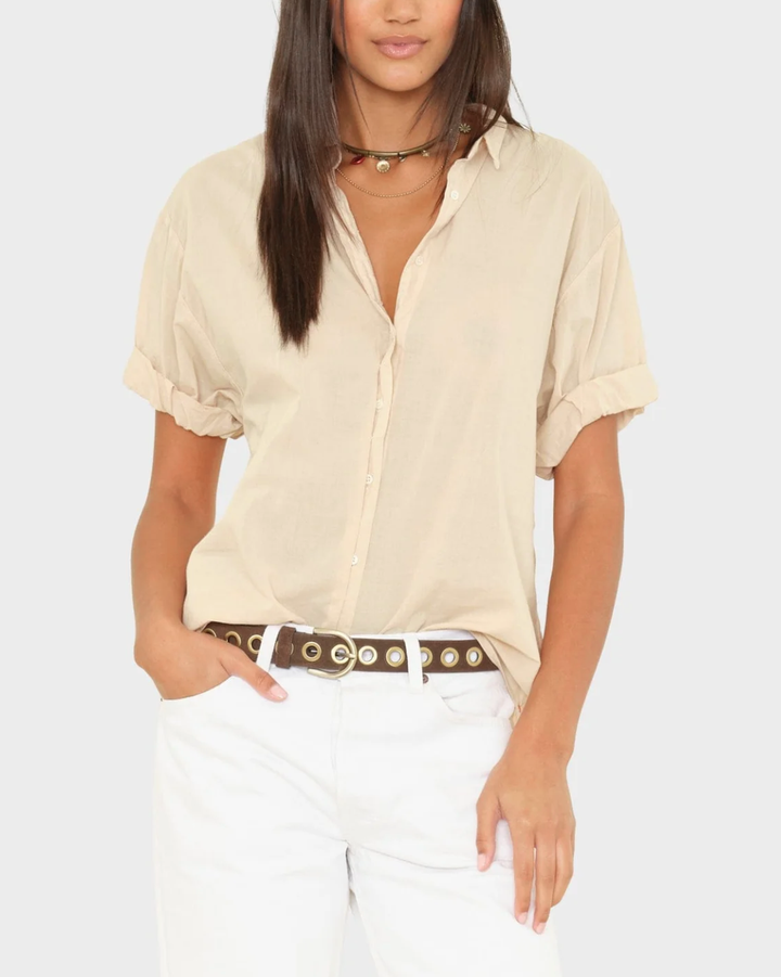 Channing Shirt | Parchment