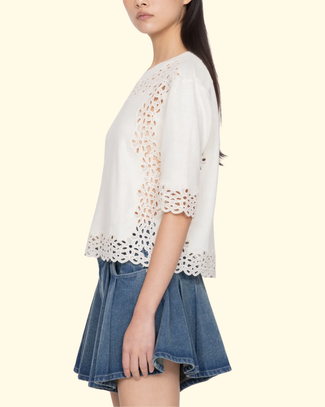 Leila Sweater | Cream