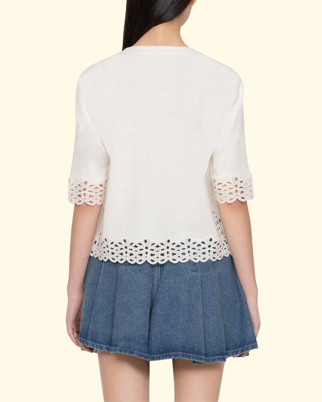 Leila Sweater | Cream