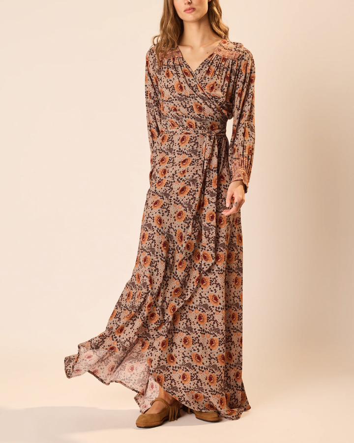 Kate L/S Dress | Vintage Flowers