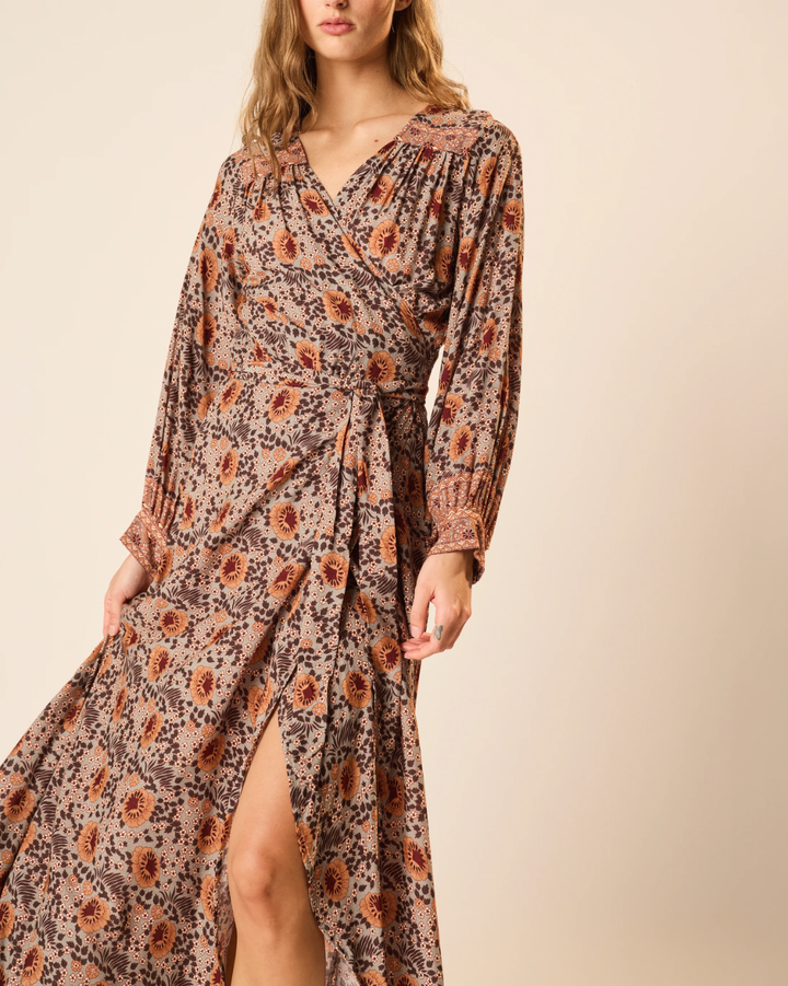 Kate L/S Dress | Vintage Flowers