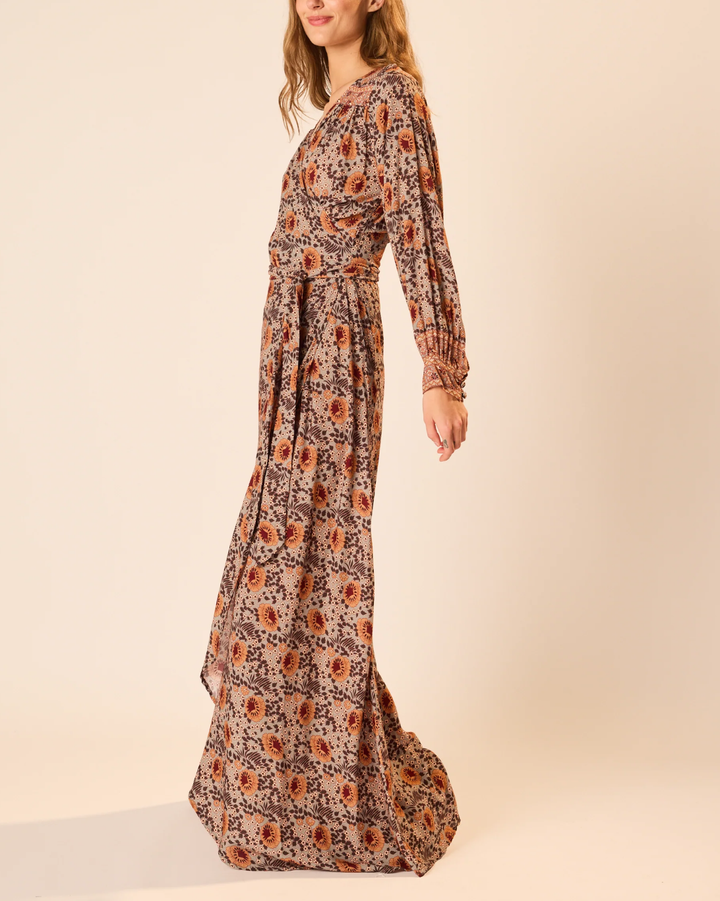 Kate L/S Dress | Vintage Flowers