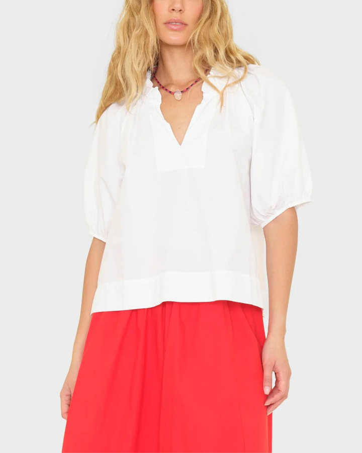 Clementine Top | White