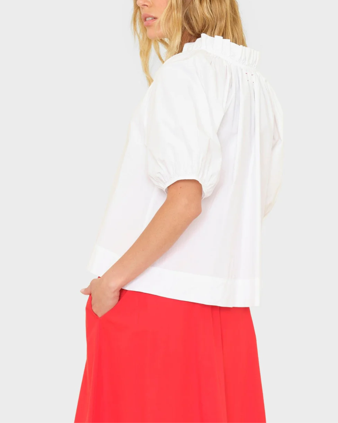 Clementine Top | White