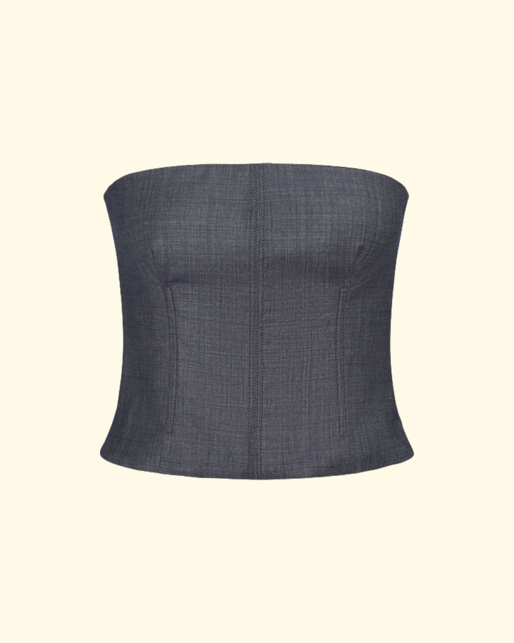Jillian Bustier | Medium Indigo