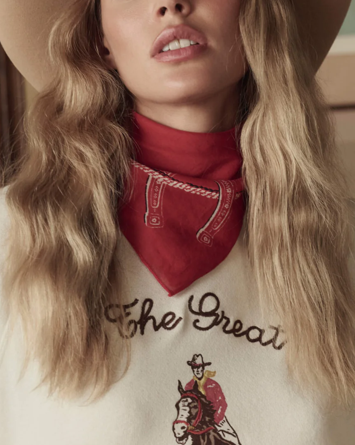 The Stetson Western Bandana | Red