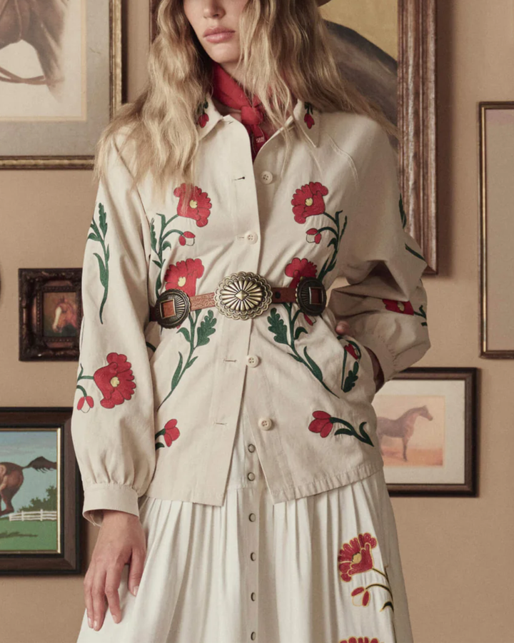 The Stetson Western Bandana | Red