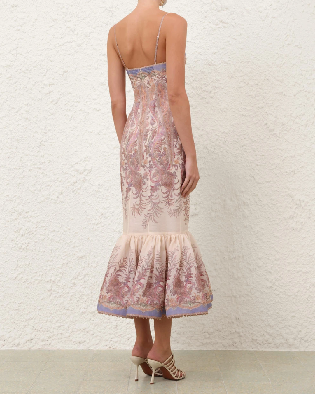 Alchemy Gown | Cream Paisley