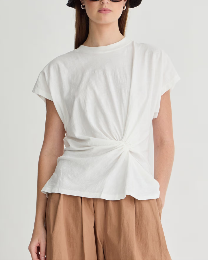 Volta Twist Top | Cream