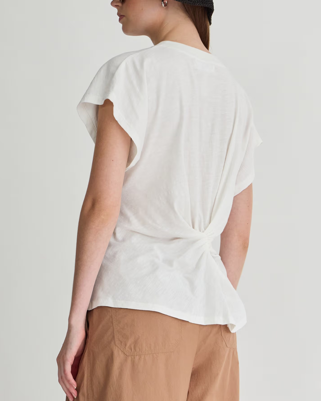 Volta Twist Top | Cream