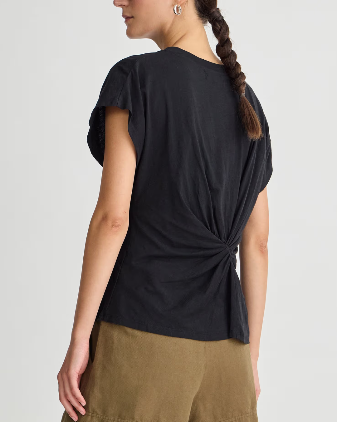 Volta Twist Top | Black