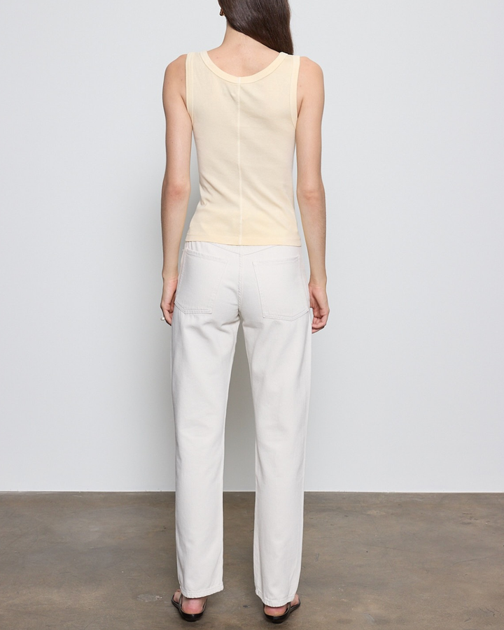 Supima Baby Rib Tank | Flan