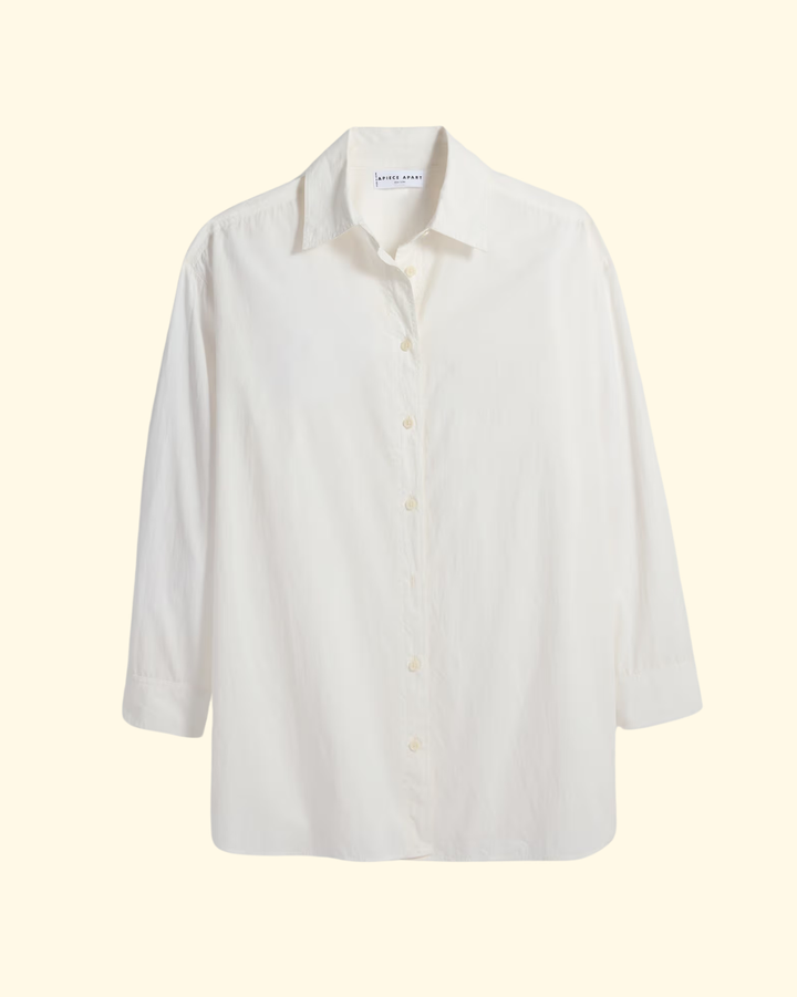 Isolde Button Down | Cream