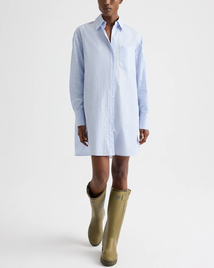 Big Joe Shirt Dress | Blue / Midnight