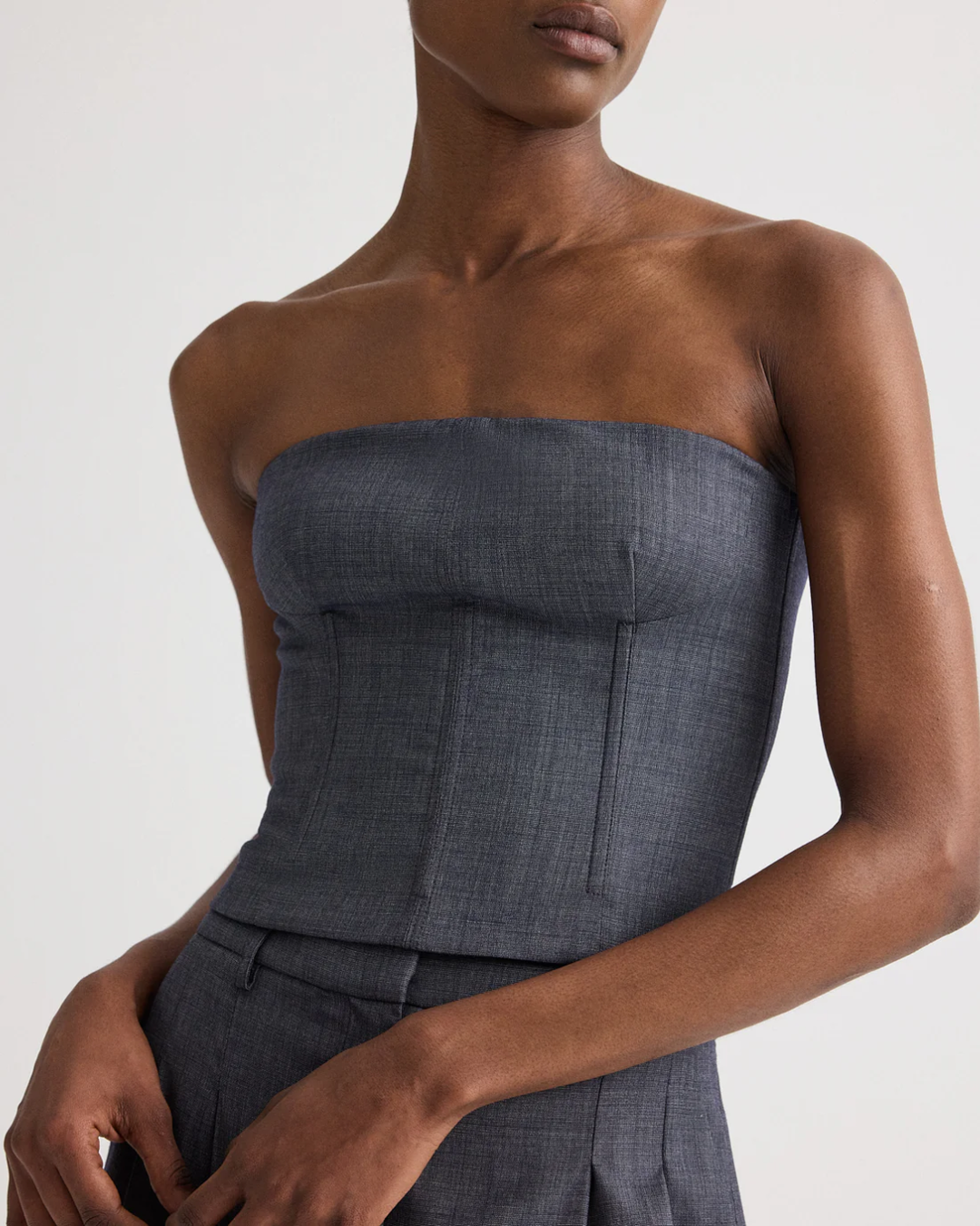 Jillian Bustier | Medium Indigo