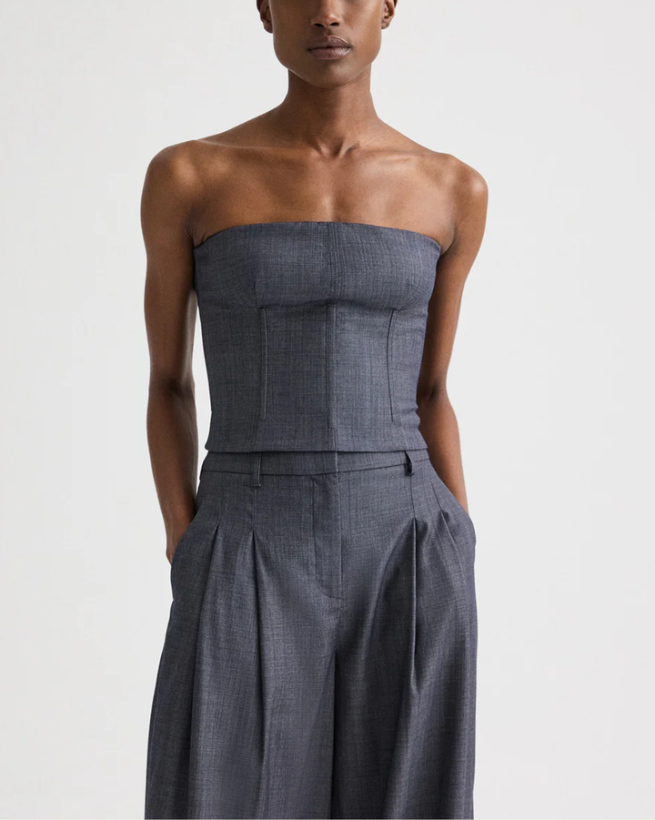Jillian Bustier | Medium Indigo