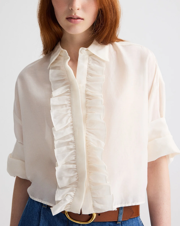 Next Ex W/ Ruffle | White