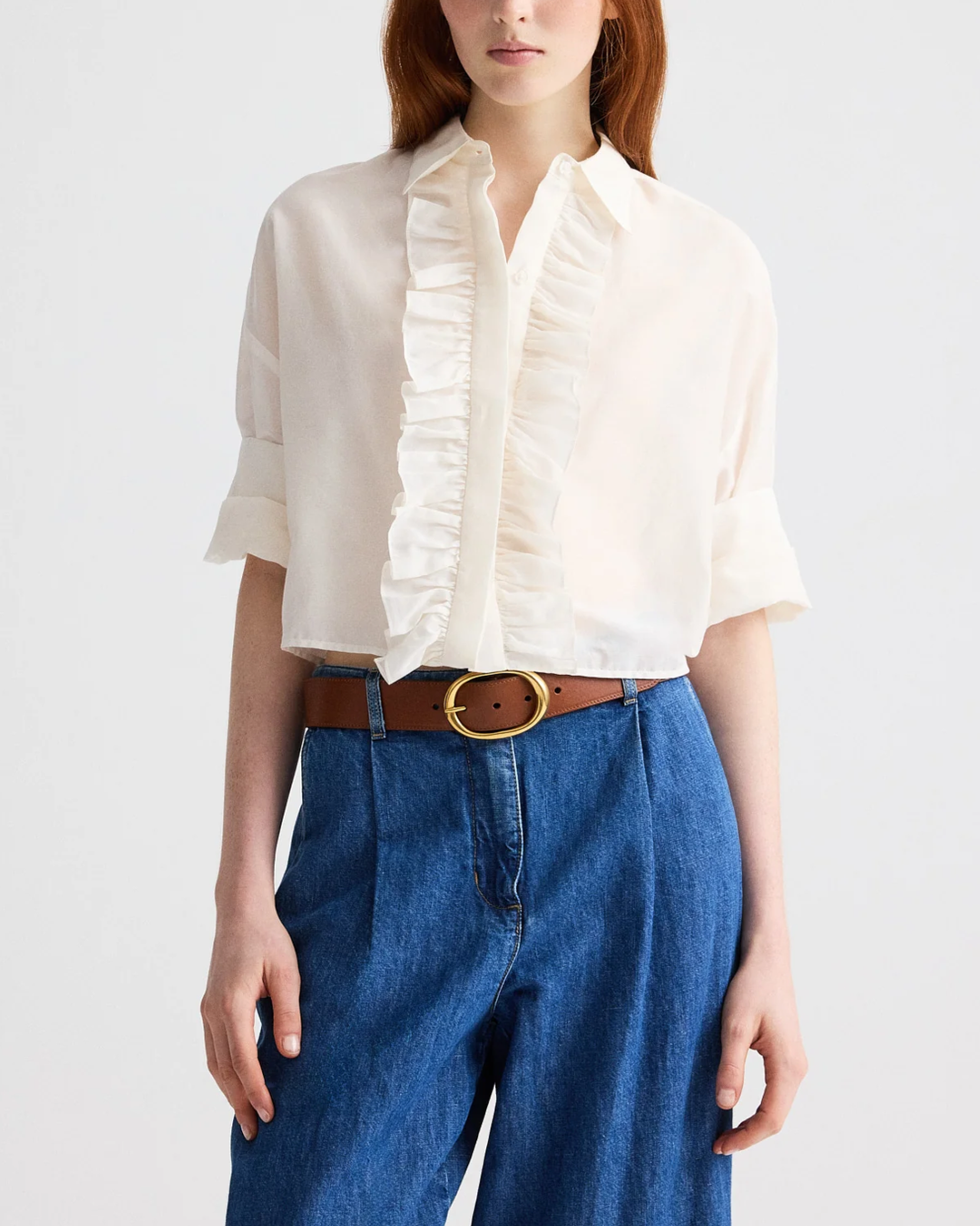 Next Ex W/ Ruffle | White