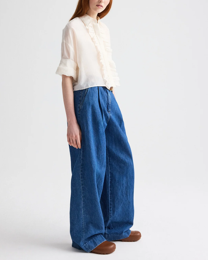 Next Ex W/ Ruffle | White