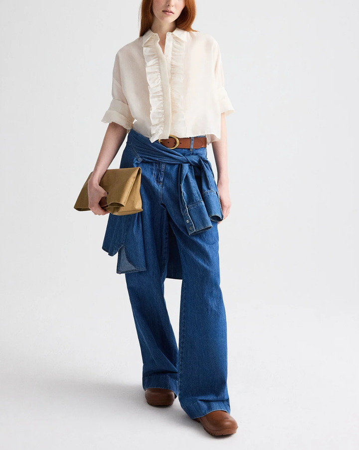 Next Ex W/ Ruffle | White