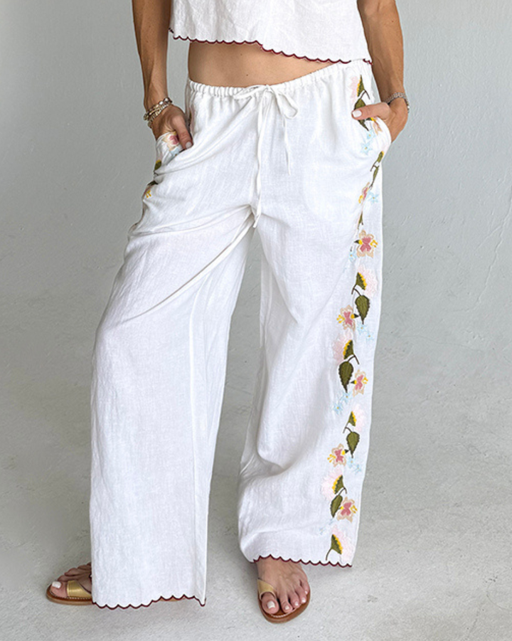 Ermmano Pant | White