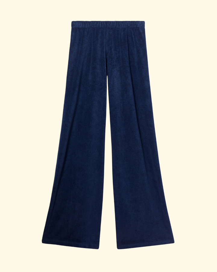 Lito Low-Rise Flare Pants | Navy