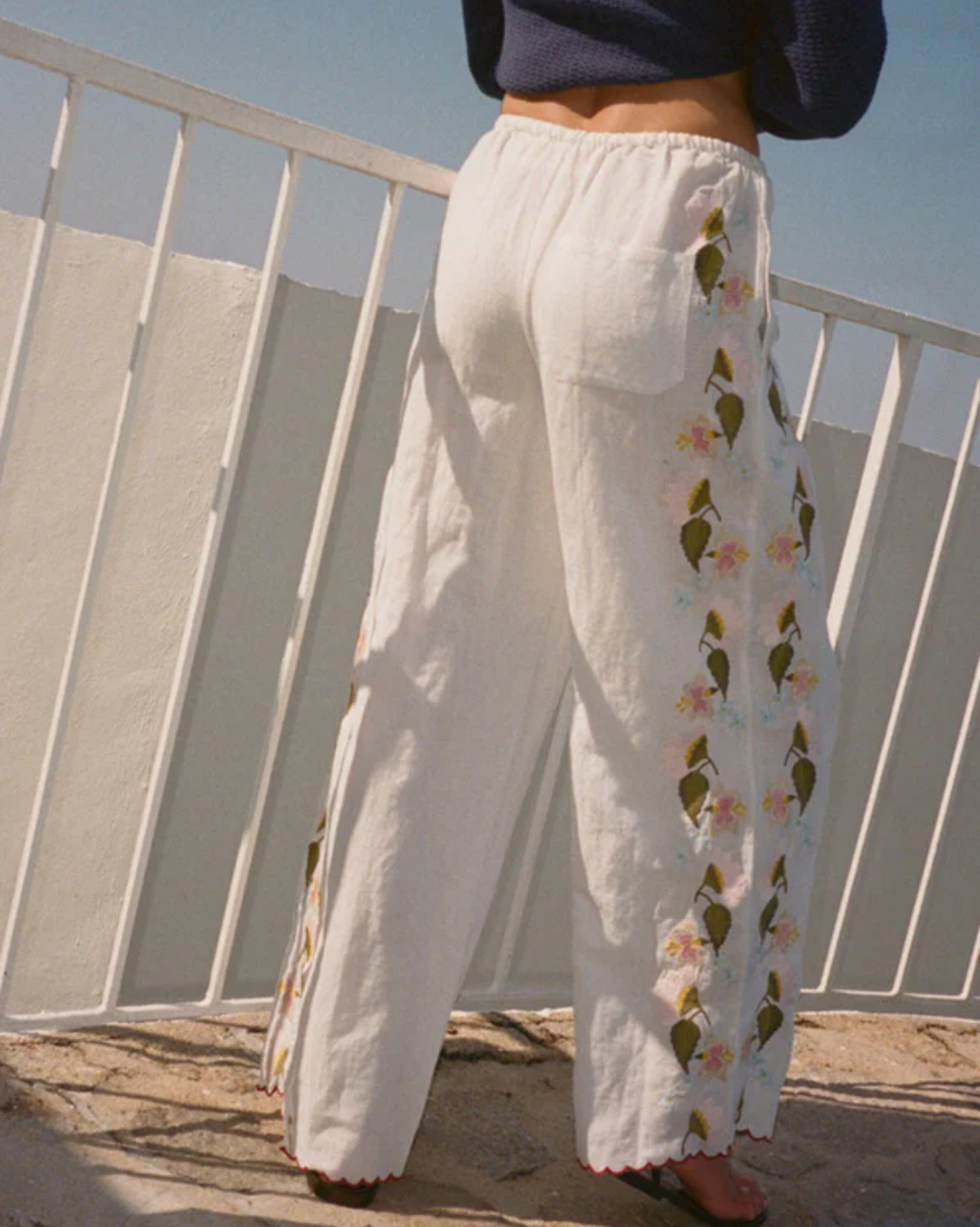 Ermmano Pant | White