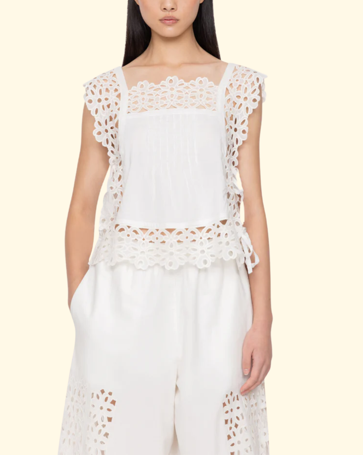 Leila Top | White