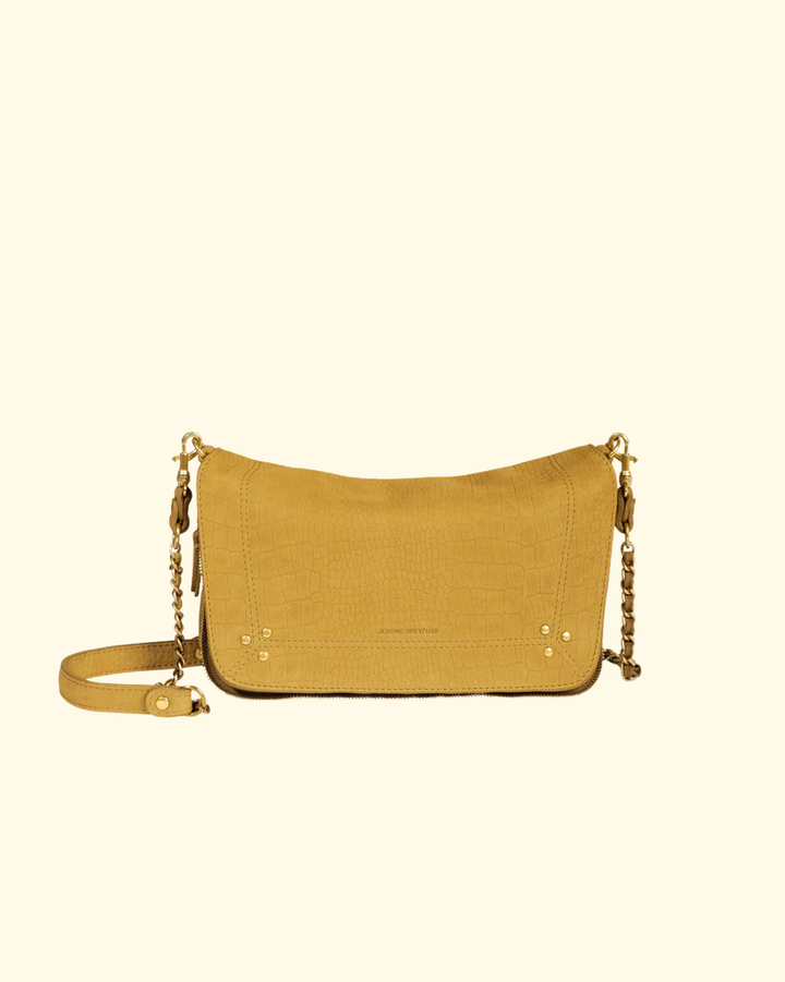 Bobi | Imprimé Croco Moutarde