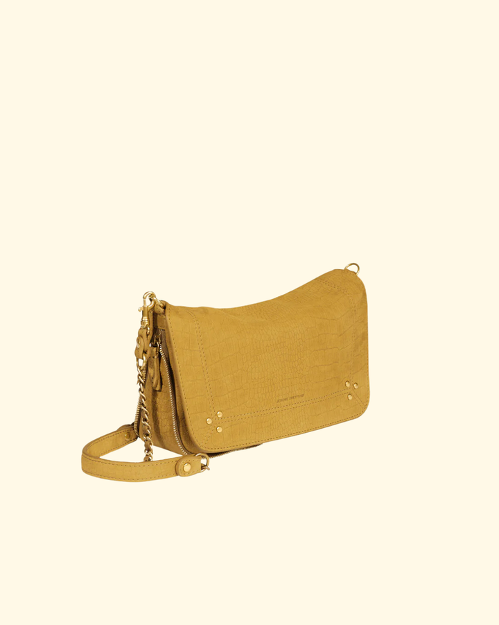 Bobi | Imprimé Croco Moutarde