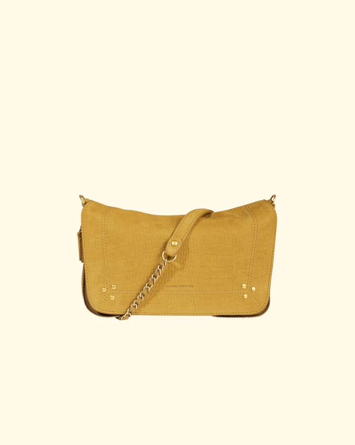 Bobi | Imprimé Croco Moutarde