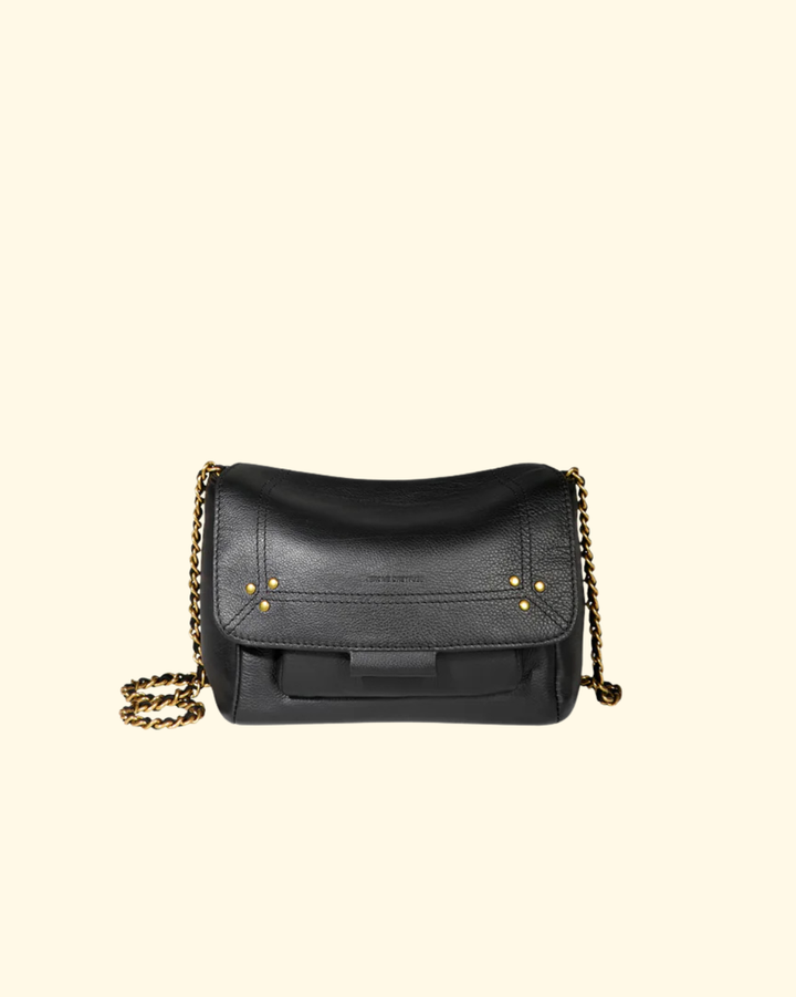 Lulu S | Calfskin Noir Brass