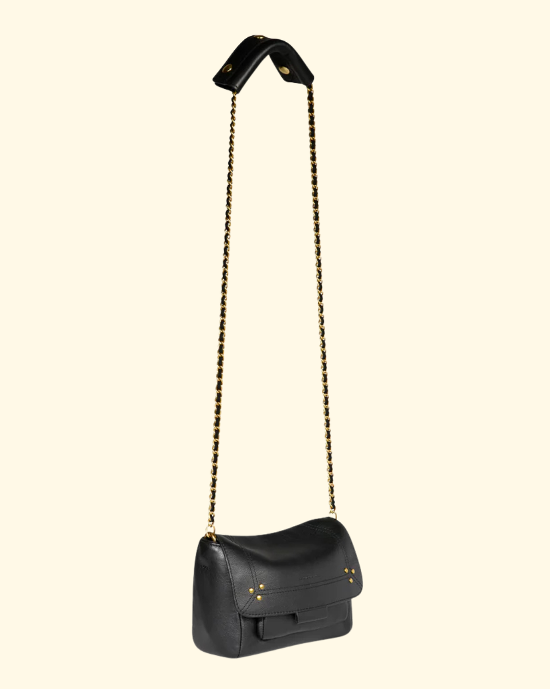 Lulu S | Calfskin Noir Brass