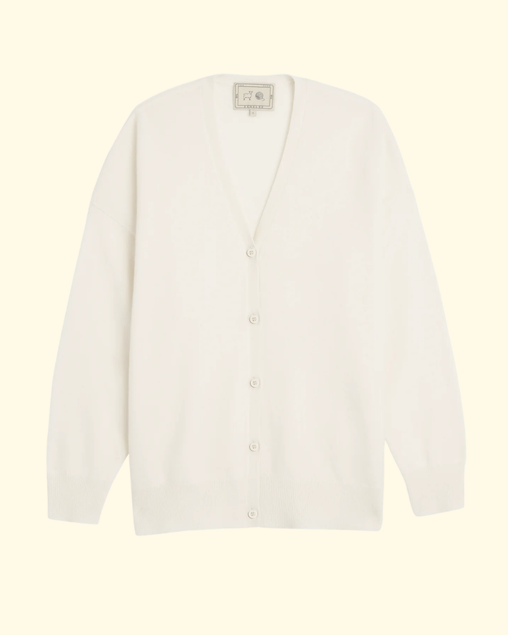 Jayla Cashmere Cardigan | Ivory