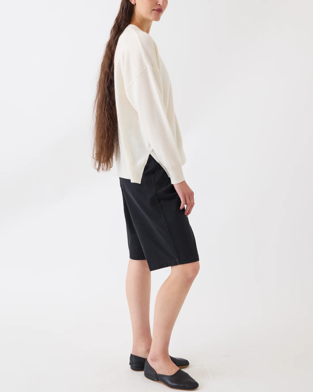 Jayla Cashmere Cardigan | Ivory